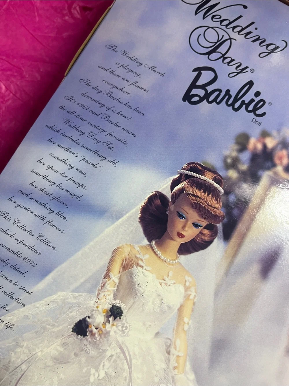 1996 Wedding Day Titian/Redhead Barbie Collector Edition (No. 17120) NRFB